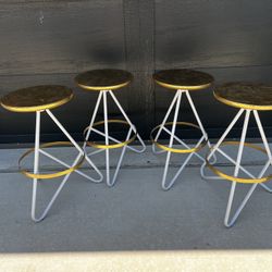Set of 4 Counter Stools $200