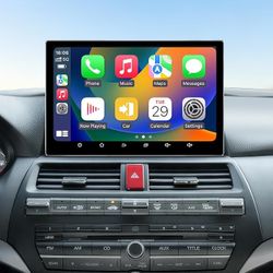 Car Stereo Radio Honda Accord 2008-2012, Wireless CarPlay Android Auto, Bluetooth, WiFi, FM, GPS, 11.5 Inch Touch Screen Head Units, Backup Camera