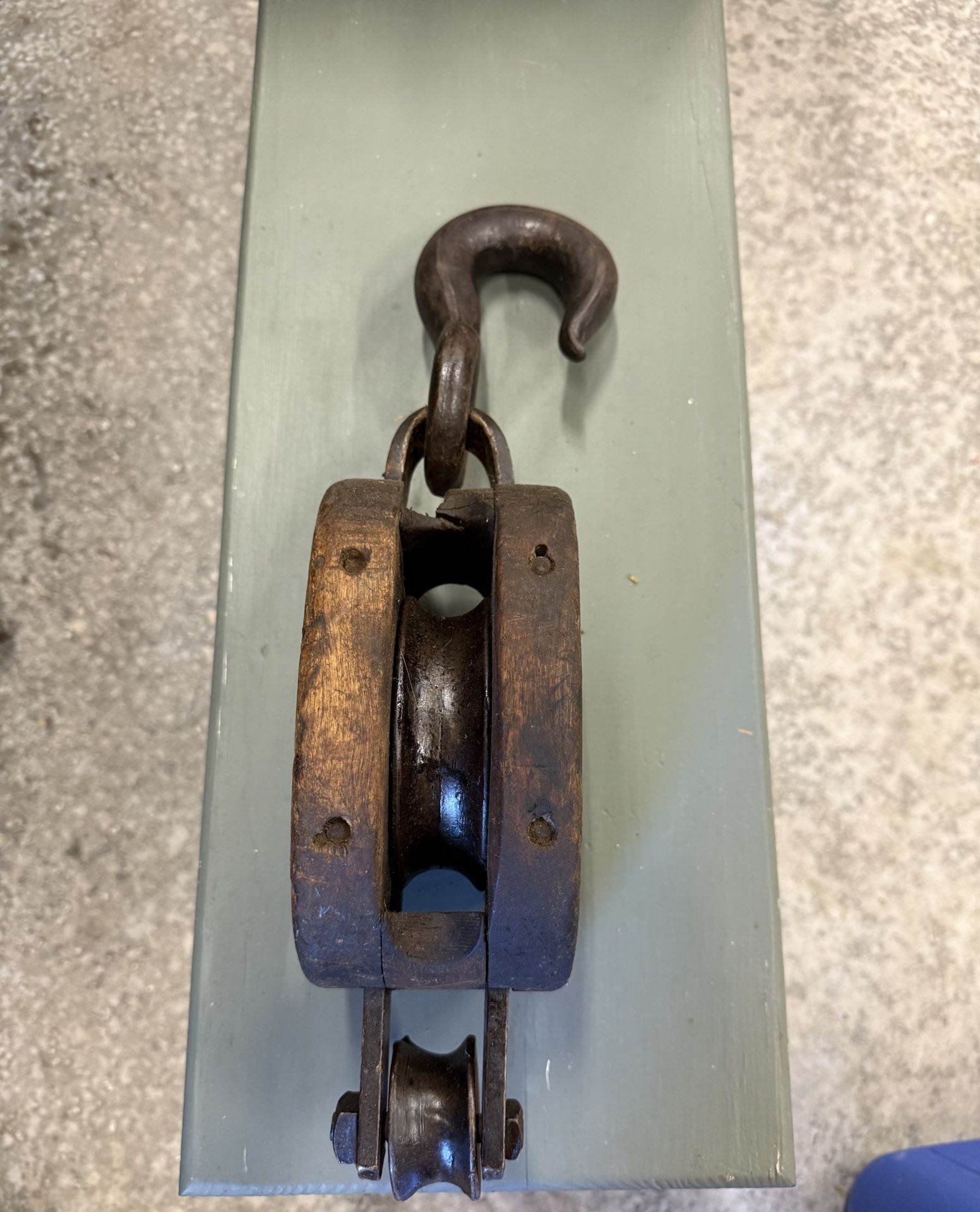 Large Antique Pulley