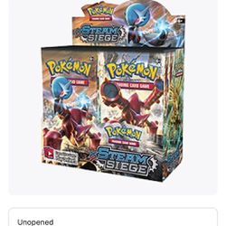 Pokémon Steam and Siege Booster Box