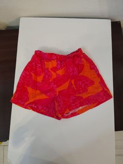 Scoop kids, shorts,  comfortable elastic waistband and convenient front pockets, girls, size L(10/12)