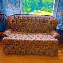 DISCOUNTED PRICE FOR TODAY - camelback sofa in Great Condition