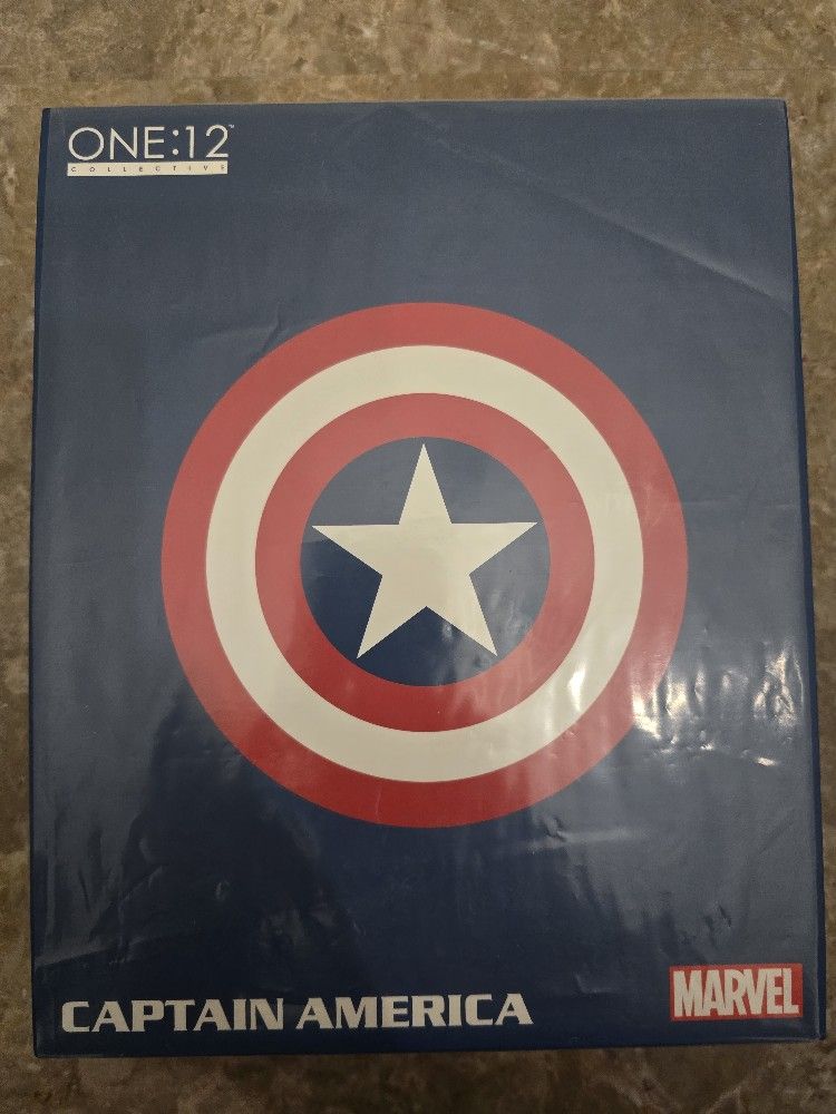 Mezco One 12 Captain America Authentic! Factory Sealed!