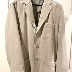 Men’s 100% Silk Casual Jacket