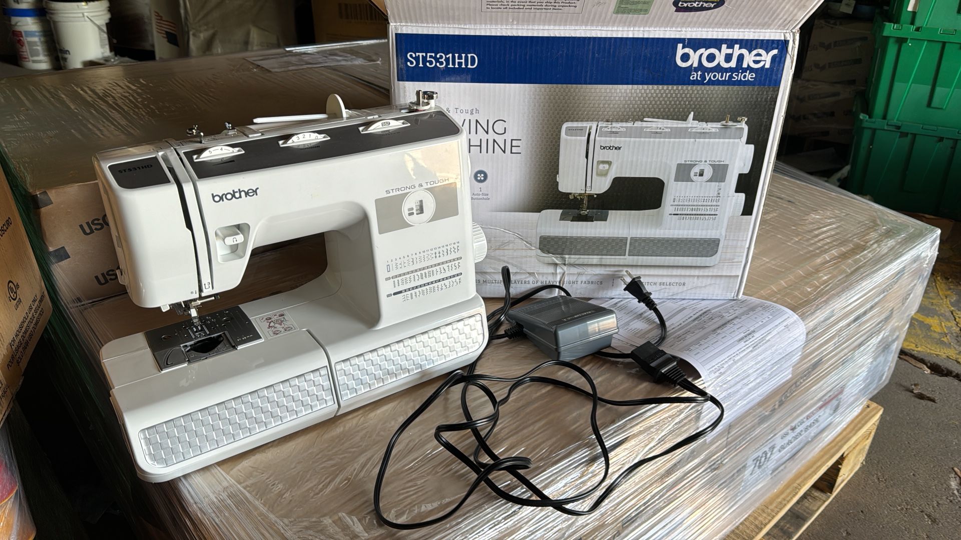Brother ST531HD Strong & Tough 53 Stitch Sewing Machine with Finger Guard