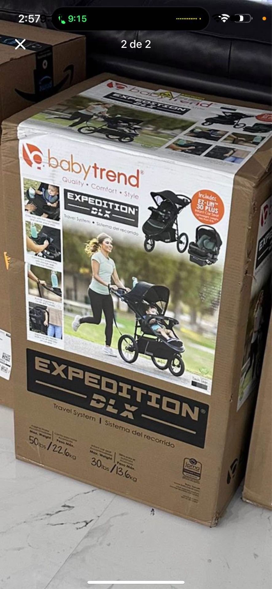 Coche Con Car Seat Nuevo En Caja