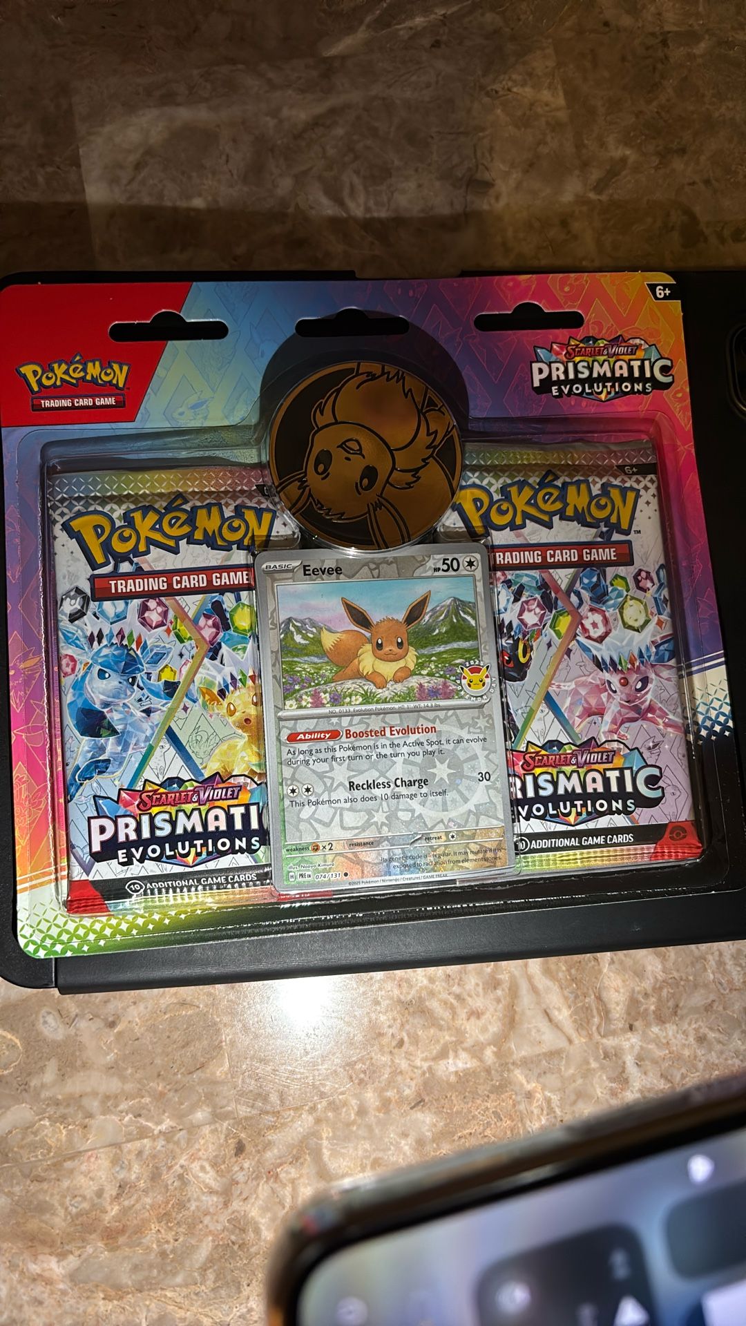 Prismatic Evolutions Blister Pack