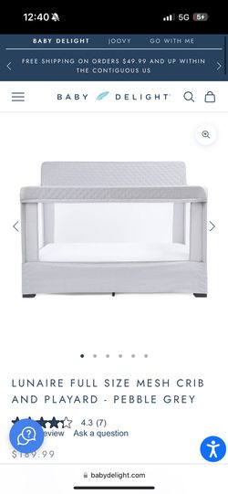 Unopened Box, New Crib