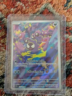 Gastly 177/162 Holo Rare Pokémon Card TEF