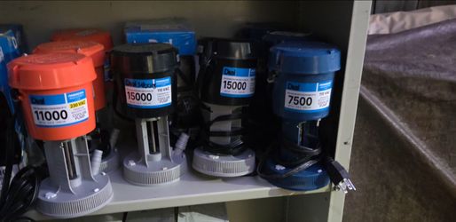 Evaporative AC water pumps 110 and 220v
