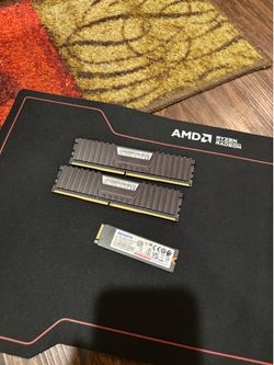 2TB M.2 SSD With 16 GB Ram DDR4 READ DESCRIPTION NOT BOX 📦 PICK UP ONLY NO TRADE👉FIRM ON PRICE👈ONLY CASH 💵💲225 FOR BOTH
