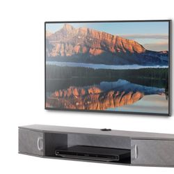 $55, FITUEYES Wall Mounted Media Console, Floating TV Stand Storage Cabinet, Stone Gray (Walmart At $95) 