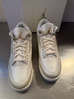 Air Jordan 3 Retro "Champagne & Oysters. DS New. Sz 10