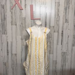 Cato yellow dress size XL