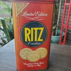 Ritz 1986 Special Edition Tin Canister