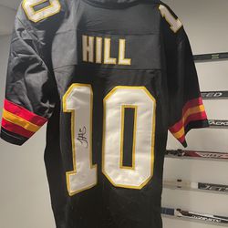 Tyreek Hill Autographed Jersey With COA