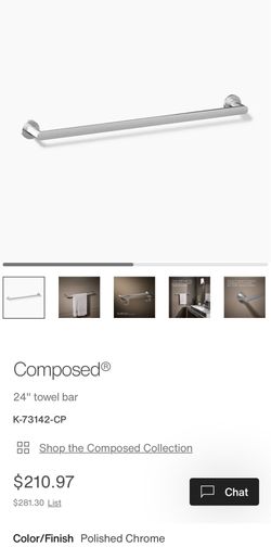 Kohler Towel Bar “24