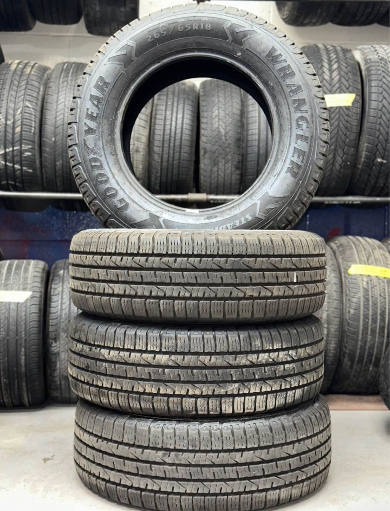 X4 265/65 R18 114 T GoodYear Wrangler