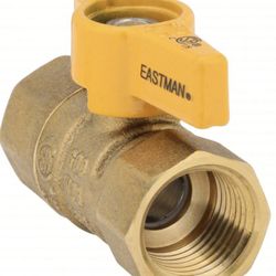 Manual 2-way Ball Valve 1/2 in. Brass Straight FIP x FIP
