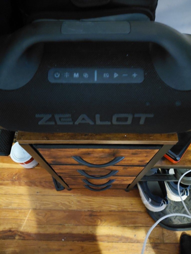 Wireless Bluetooth speaker.