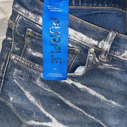 Authentic purple limited edition jeans