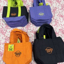 Trader Joe’s Trick O Treat Mini Tote Bags