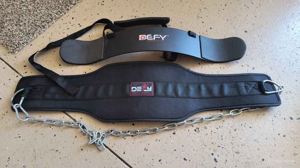 Dip Weight Belt & Arm Blaster