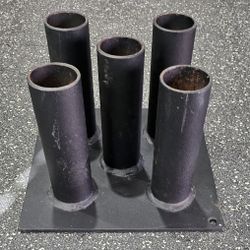[READ FULL DESCRIPTION] 5 Hole Bar/Barbell Holder