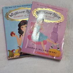 Whatever After Lot of 2 Books 1 & 2  by Sarah Mlynowski. Excellent Condition