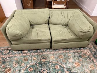 Sage green Couch/Sofa