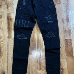 Amiri Triple Black Jeans Men’s Size 30 Brand New Jordan