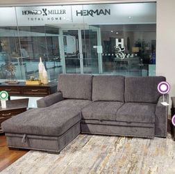 Sectional Pull Out Bed With Storage 