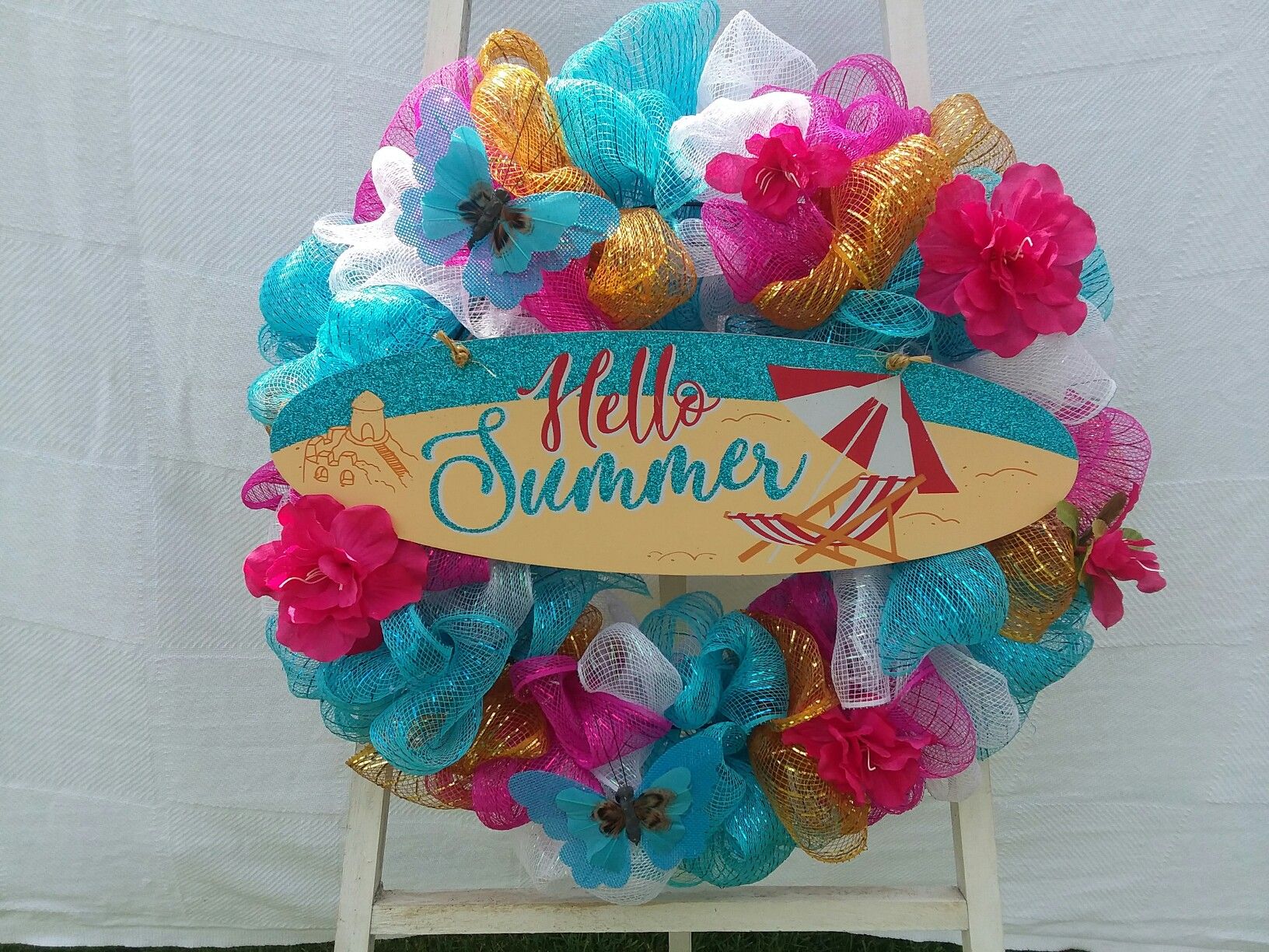 Seasonal, Holiday and special occasion deco mesh wreaths
