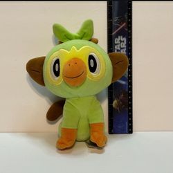 Plush 8" Grookey Pokemon  Green Monkey Stuffed Animal 2019