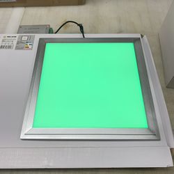 12 In Square LED Recessed Color Changing Ceiling Lighting Panel 17w RGB w Remote