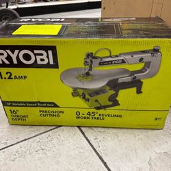 RYOBI - 1.2 Amp Corded Scroll Saw 16 inch