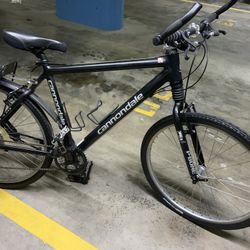 Cannondale P Bone. 24 Speed Medium Size Lightweight Aluminum Frame With Disc Brakes 