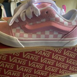 Vans Sneakers White And Pink 