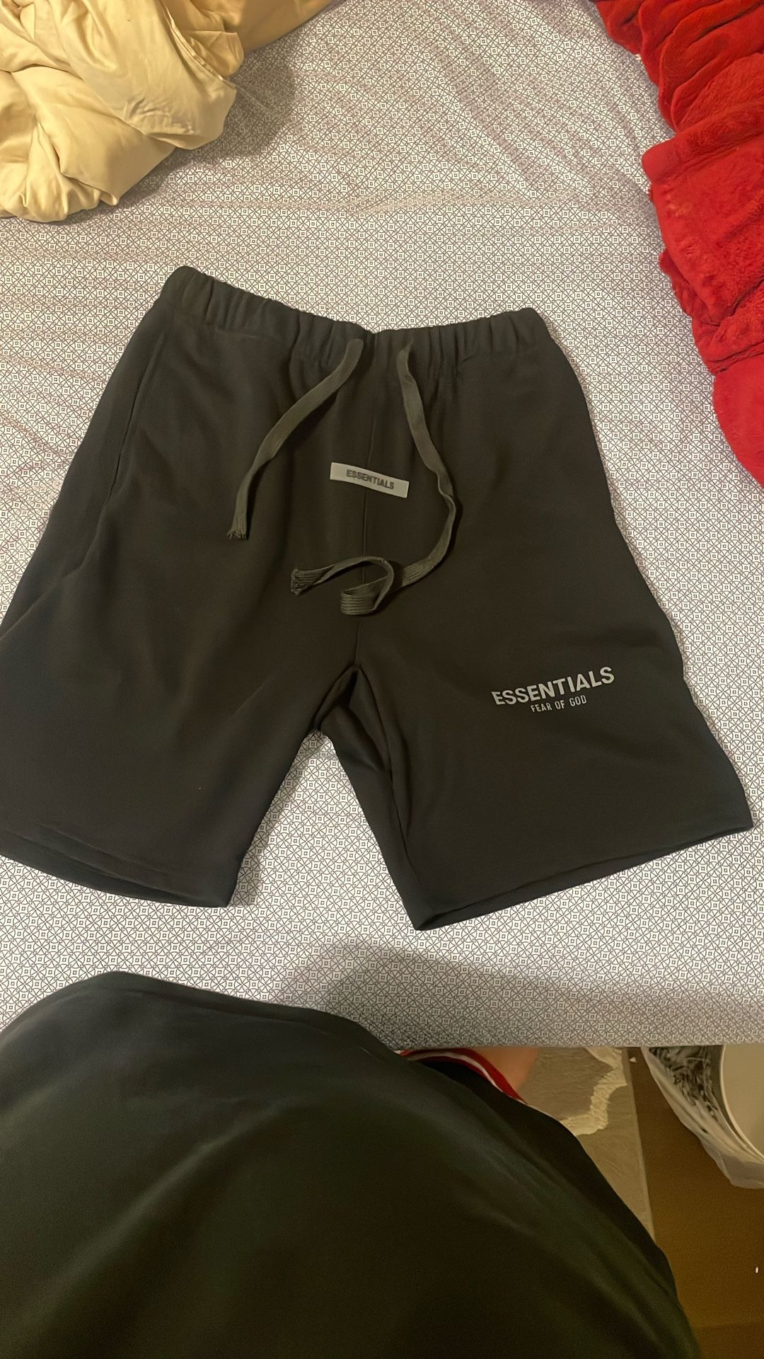 Essentials Black Shorts Size XL Mens