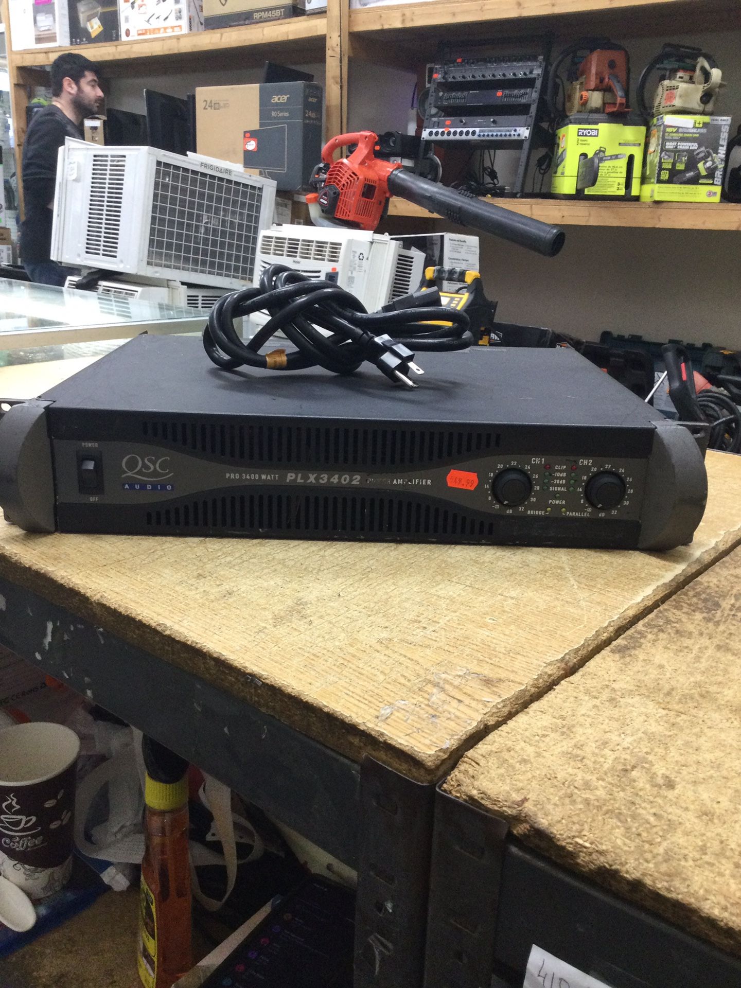 QSC PLX3(contact info removed) Watt 2 Channel Power Amplifier