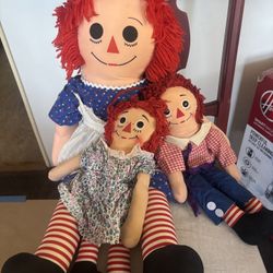 Raggedy Ann And Andy Dolls