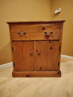 Solid Catch All Cabinet