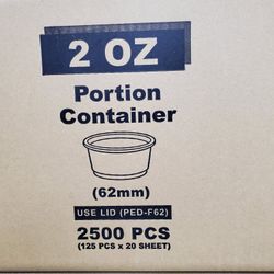 Portion Cup