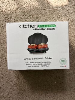 Hamilton Beach Grill & Sandwich Maker