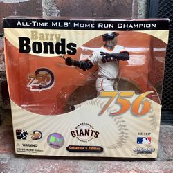 Barry Bonds All Time Home Run Champ 756 San Francisco Giants