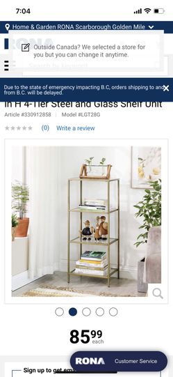 Glass Shelves 