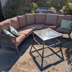 Patio Couch And Table