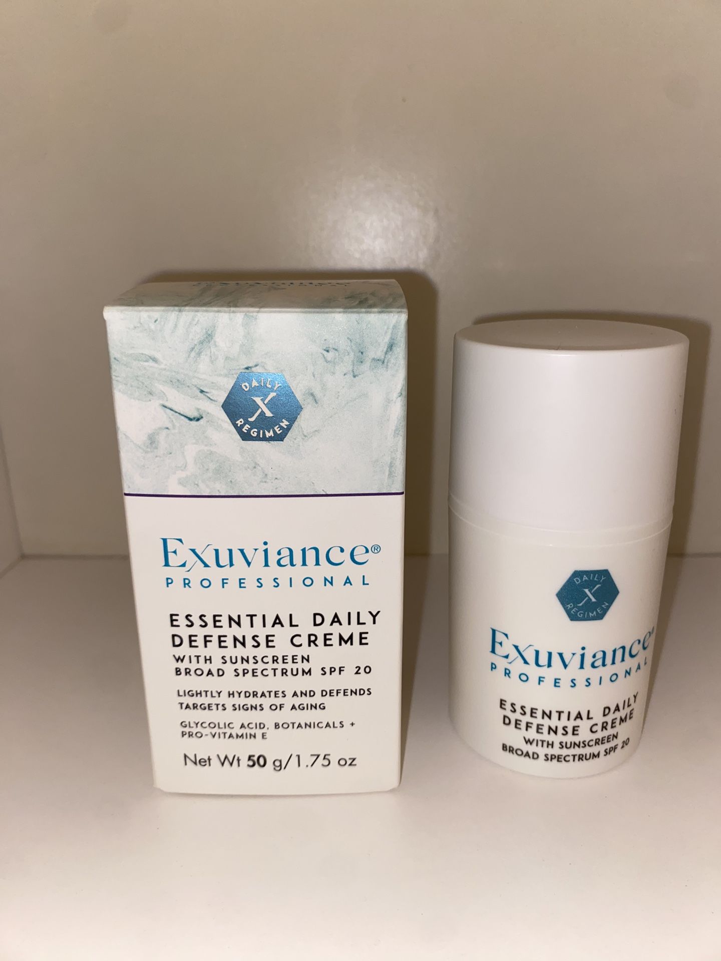 Exuviance Essential Daily Defense Crème With Sunscreen SPF20 Skin Care Hydrate