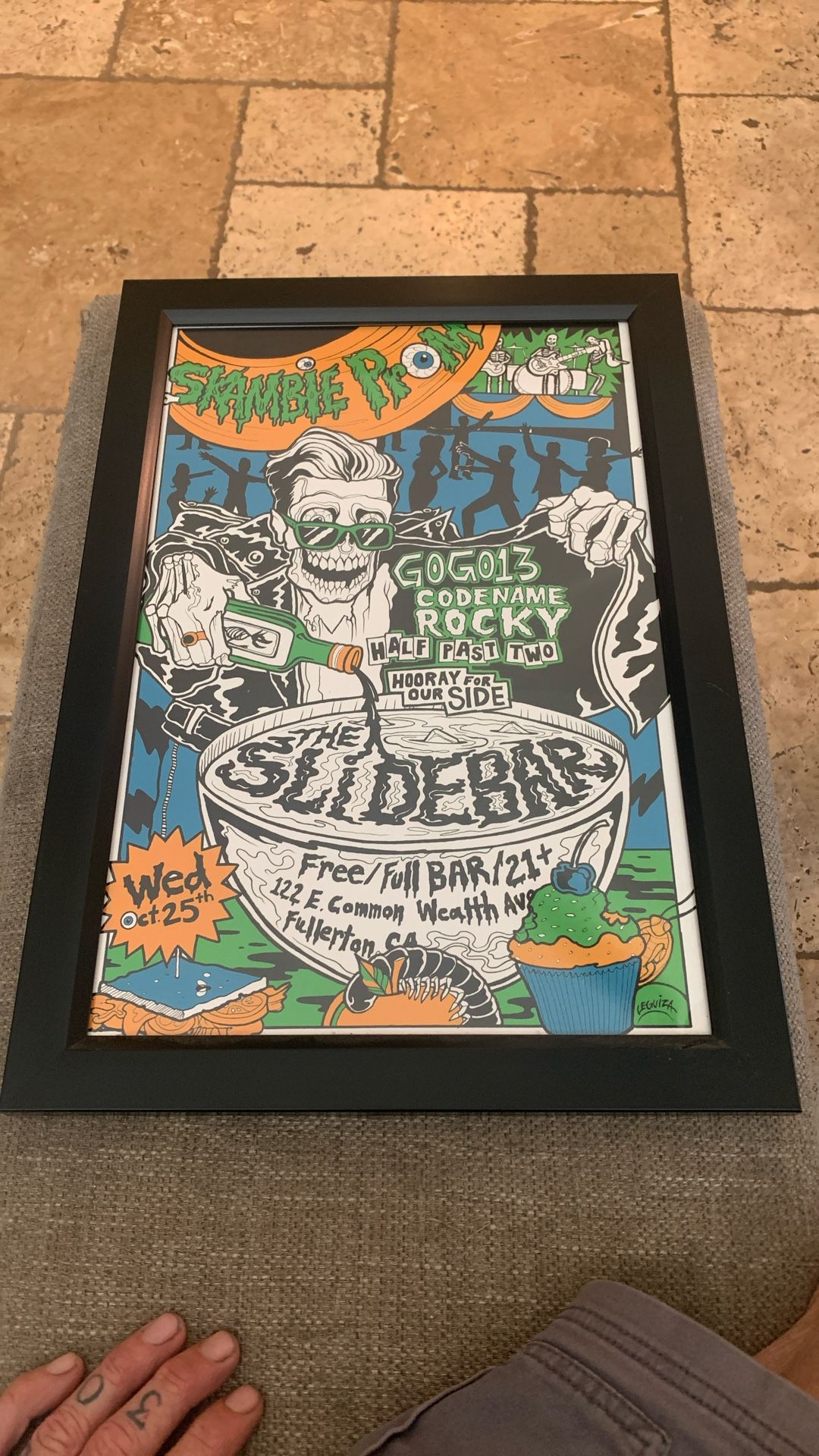 Rare Slider Bar Poster Promo It Has Closed Down Great Collectors Piece