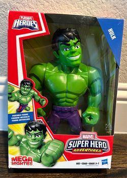 NEW-Playskool Heroes Marvel Mega Mighties Hulk Figure